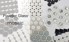 Environmentally friendly decorative materials----Recycle glass mosaic