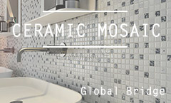 Gorgeous glazed and unglazed design--Ceramic Mosaic