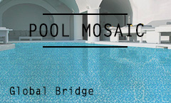 Art work in the water--the choice of pool mosaic
